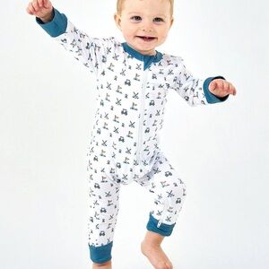 BURLEBO | Baby Zip Up - Hole in One